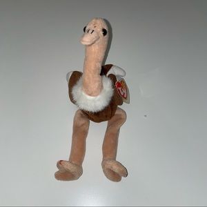 Stretch the Ostrich Ty Beanie Baby